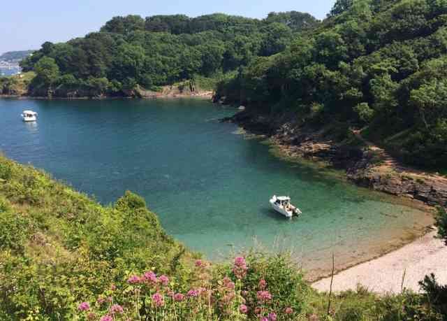 This could be almost anywhere in the Mediterranean .. but it is, in fact, the very pretty Churston Cove, between Paignton and Brixham in S.Devon!